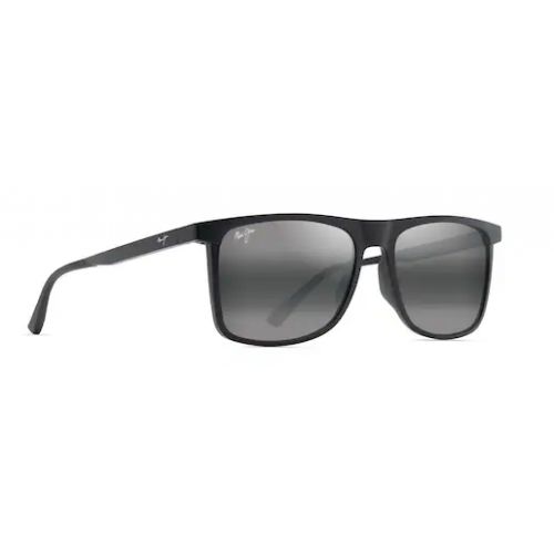 Maui Jim Makamae Matte Black Neutral Grey Polarized