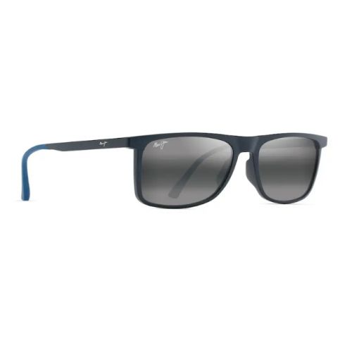 Maui Jim Surf Rider Noir Intérieur Bleu Gris Neutre