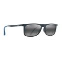 Maui Jim Surf Rider Noir Intérieur Bleu Gris Neutre