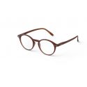 Izipizi Lunette de Lecture Forme D Reading Artefact Mahogany