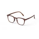 Izipizi Lunette de Lecture Forme E Reading Artefact Mahogany