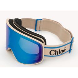 Chloé Cassidy Masque De Ski Ivoire Blue Ecran Zeiss Cat.2