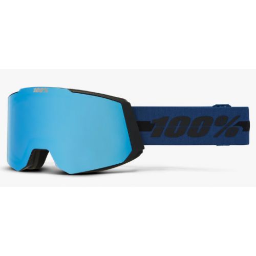 100% SNOWCRAFT Dusty Snow 2 écrans HIPER Vermilion-Rose w/ Blue ML Mirror & HIPER Pink / Turquoise ML Mirror - 100Percent Goggle