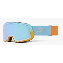 100% SNOWCRAFT XL Infidel 2 écrans HIPER Smoke w/ Silver Flash ML Mirror & HIPER Smoke w/ White ML Mirror - 100Percent Goggles