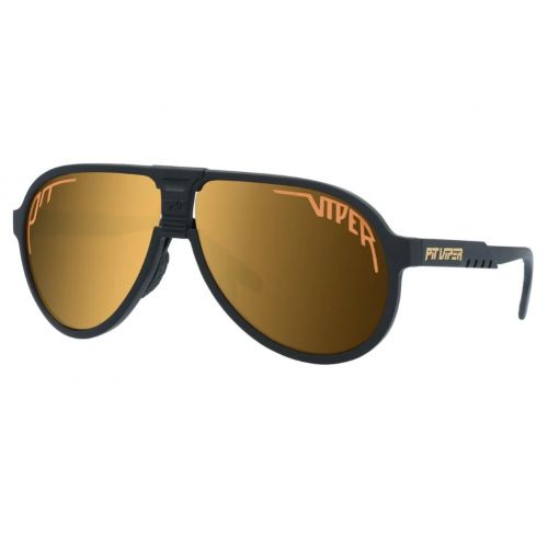 Pit Viper Jethawk The Exec Gold - Gold Polarized Lenses