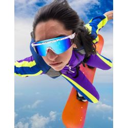 Pit Viper Skysurfer the Absolute Freedom - Blue Revo Polarized Lenses