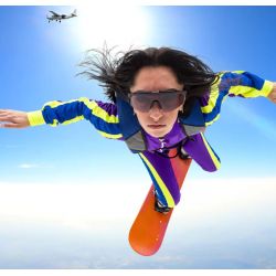 Pit Viper Skysurfer the Moontower - Grey Polarized Lenses