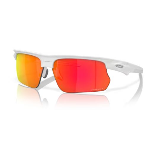 Oakley Bisphaera Polished White w/ Prizm Ruby