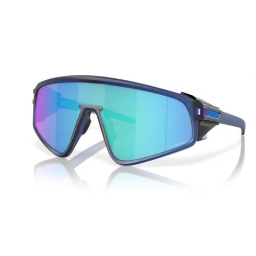 Oakley Latch Panel Matte Transparent Navy w/ Prizm Sapphire