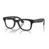 Ray-Ban Meta Wayfarer Shiny Black Clear