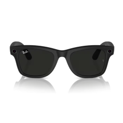 Ray-Ban Meta Wayfarer Shiny Black Clear