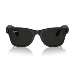 Ray-Ban Meta Wayfarer Matte Black - G15 Green Photochromique 0-3