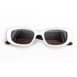 Moken Luma White/Kaki - Brown Polarized