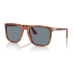  Persol 0P03336S Terra Di Siena - Light Blue Lenses Cat.2