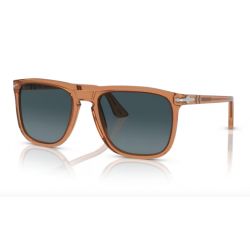  Persol 0P03336S Transparent Brown - Light Blue Gradient Dark Blue Polarized Cat.3