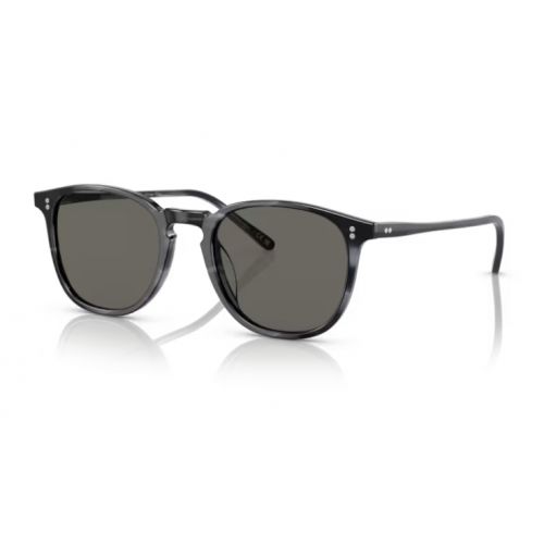 Oliver Peoples Finley 1993 Sun Dark Blue Smoke - Carbon Grey Cat.3