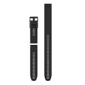 Garmin Bracelet Fénix QuickFit Silicone Noir - 26mm - PLONGEE