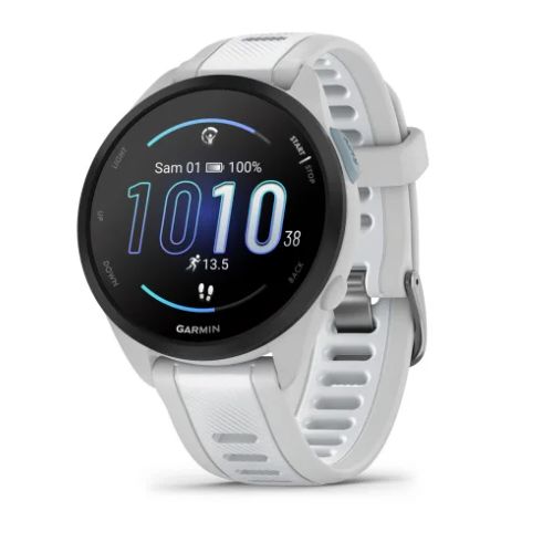 Garmin Forerunner 165 Music Gris Clair/Blanc