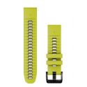 Garmin Bracelet Fénix QuickFit Silicone Electric Lime/Graphite - 22mm