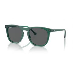 Ray-Ban RB2210 Transparent Green - Dark Grey Lenses