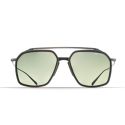 Brett Sun Artride 1 Noir/Gun - Green Polarized Lenses