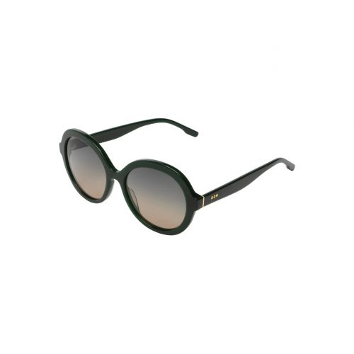 Komono Misty Hunter White Gold - Grey Gradient Polarized Lenses