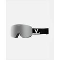 Vuarnet Masque de Ski Magnétique Mont-Blanc VU40026U - Black & White - Flashed Silver Cat.3 & Orange Cat.1