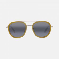 Vuarnet Edge 03 Matte Silver/Shiny Amber Blue Polarlynx