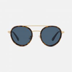 Vuarnet Edge 02 Matte Gold/Shiny Tortoise Blue Polar