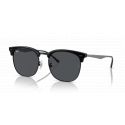 Ray-Ban RB4418D Transparent Grey on Gunmetal - Darl Grey Polar