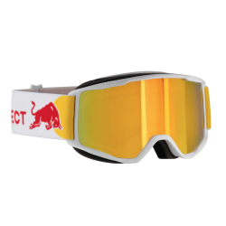 Red Bull Neon White/Brown with Red Mirror
