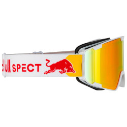 Red Bull Masque de Ski PARK White/Brown with Red Mirror