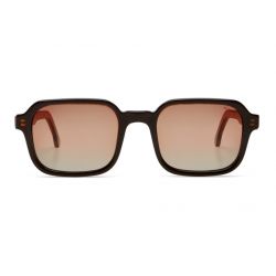 Komono The Romeo Black Bronze - Brown Gradient Polarized Lenses