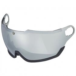 Bollé Might Visor Visière de Remplacement Grey Silver cat.3 - Casque de Ski 