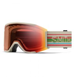 Smith Squad MAG Chalk Straightline 2 écrans ChromaPop Pro Photochromic Red Mirror & ChromaPop Storm Blue Sensor Mirror