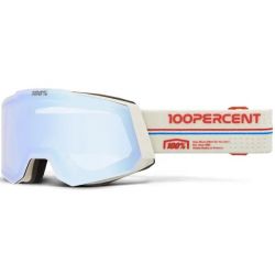 100% SNOWCRAFT Launch 2 écrans HIPER Red lens Mirror - 100Percent Gogg