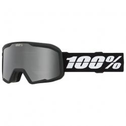 100% Masque VALNOR Black - Mirror Silver Lens