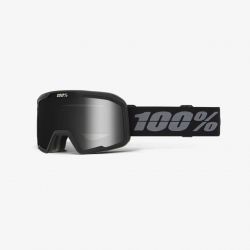 100% Masque VALNOR Base Black - Dark Smoke Lens