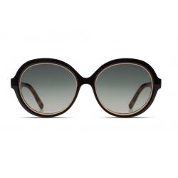 Komono The Misty Hunter Black Fire - Grey Gradient Polarized Lenses 