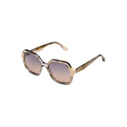 Komono The Iggy White Cream Smoke - Grey Polarized lenses