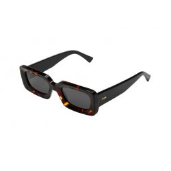Komono The O Tortoise Black - Grey Polarized Lenses
