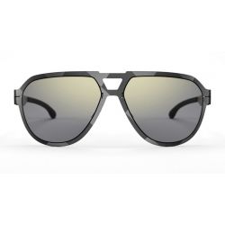 iC! Berlin FLX_S04 : Median Night : Graphite : Dark-Green : Green Polarized : FLX