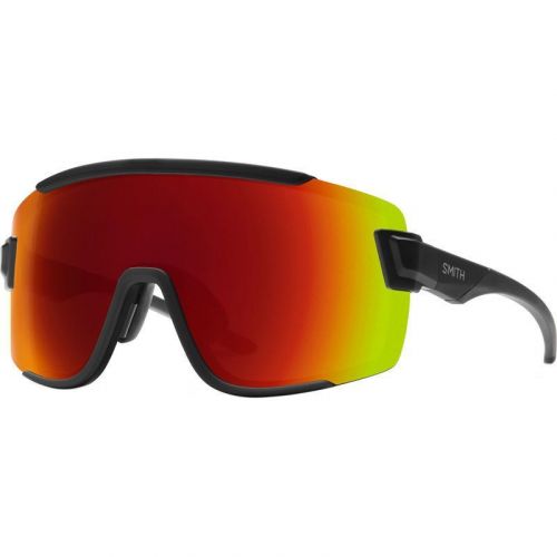 Smith Wildcat Matte Black Chromapop Red Mirror + Clear Lens