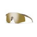 Smith Defy Matte Ivory Chromapop Brown Mirror + Clear Lens