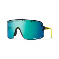 Smith Ultralite Black Yellow Fluo Chromapop Blue Mirror Cat 3