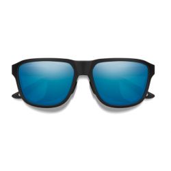 Smith Embark Matte Black Chromapop Polarized Blue Mirror