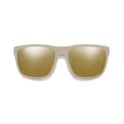 Smith Barra Matte Cement ChromaPop Polarized Green Mirror