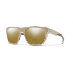 Smith Barra Matte Cement ChromaPop Polarized Green Mirror