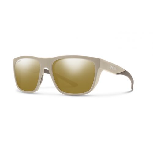 Smith Barra Matte Cement ChromaPop Polarized Green Mirror