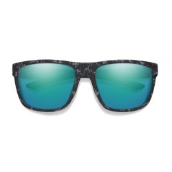 Smith Barra Matte Cement ChromaPop Polarized Green Mirror